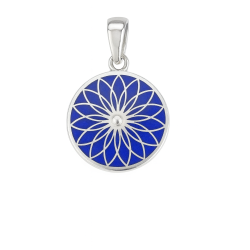 Lorein stříbrný přívěšek Blue perleť 3,5g